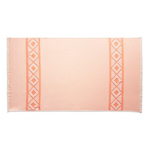 Multifunctional bath towel (350g/m²) made of light and resistant cotton (85%) and recycled cotton (15%) - Egotier 99046