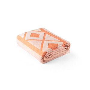 Multifunctional bath towel (350g/m²) made of light and resistant cotton (85%) and recycled cotton (15%) - Egotier 99046
