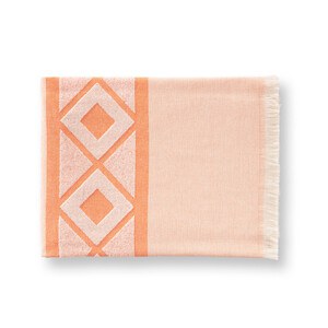 Multifunctional bath towel (350g/m²) made of light and resistant cotton (85%) and recycled cotton (15%) - Egotier 99046