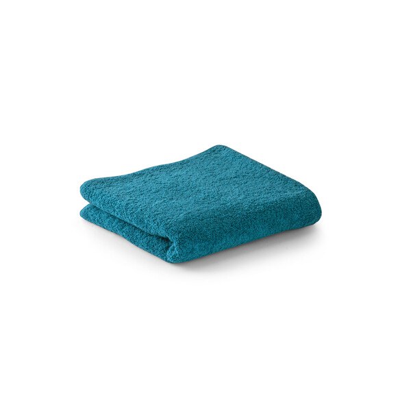 Bath towel (500 g/m²) in cotton (82%) and recycled cotton (18%) - Egotier 99047
