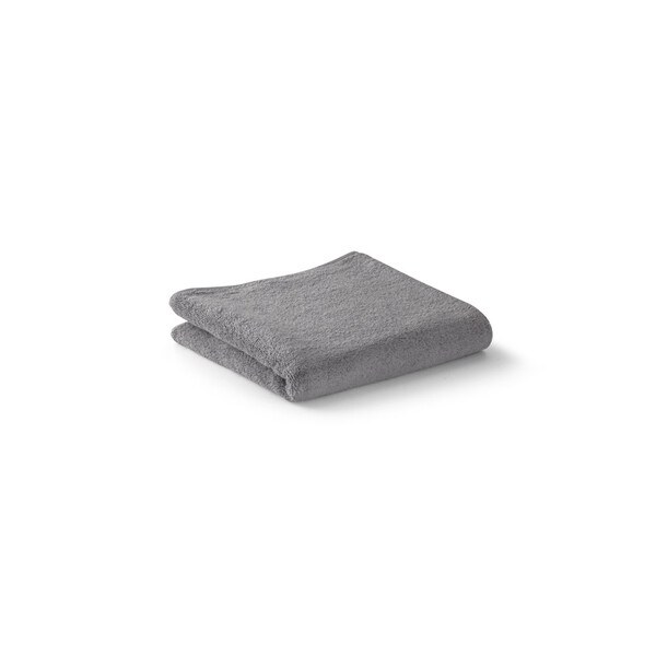 Face towel (500 g/m²) in cotton (82%) and recycled cotton (18%) - Egotier 99048
