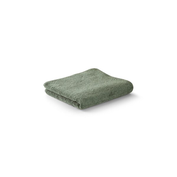 Face towel (500 g/m²) in cotton (82%) and recycled cotton (18%) - Egotier 99048