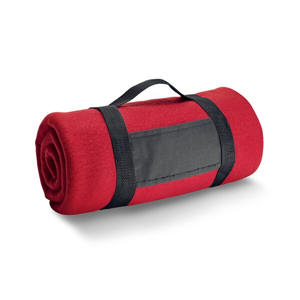 Fleece blanket with removable handle (180 g/m²) - Egotier 99074