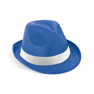 Hat in PP with white polyester ribbon - Egotier 99086