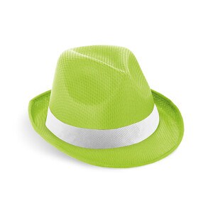 Hat in PP with white polyester ribbon - Egotier 99086