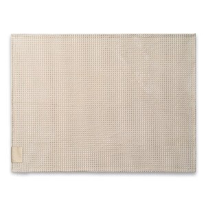 Blanket in recycled polyester (100% rPET) with a stitched detail for personalisation - Egotier 99096