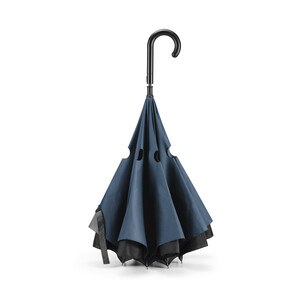 190T pongee reversible folding umbrella - Egotier 99146