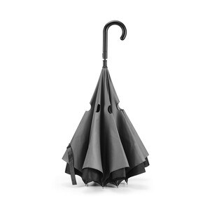 190T pongee reversible folding umbrella - Egotier 99146