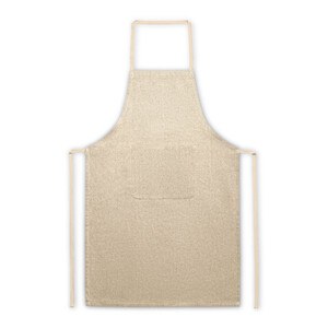Apron with recycled cotton (140 g/m²) - Egotier 99812