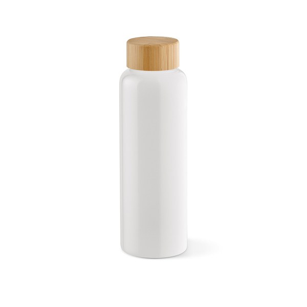 Indus Bottle Borosilicate Glass and Bamboo lid 510 ml. Leakproof - Aodaci ABT024