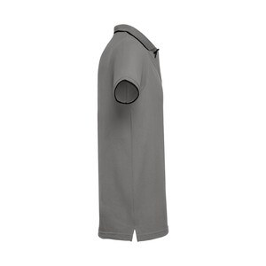 Men's Polo Shirt with contrast colour trim and buttons - Egotier 30137