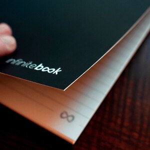 A5 Infinitebook with flexible cover and 15 lined whiteboard pages - InfiniteBook 33201