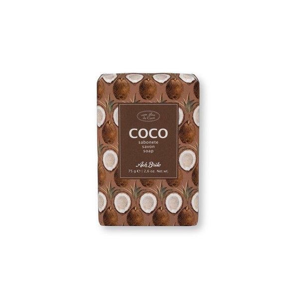 Soaps based on vegetable soap and enriched with coconut oil (75 g) - Ach. Brito® 35604