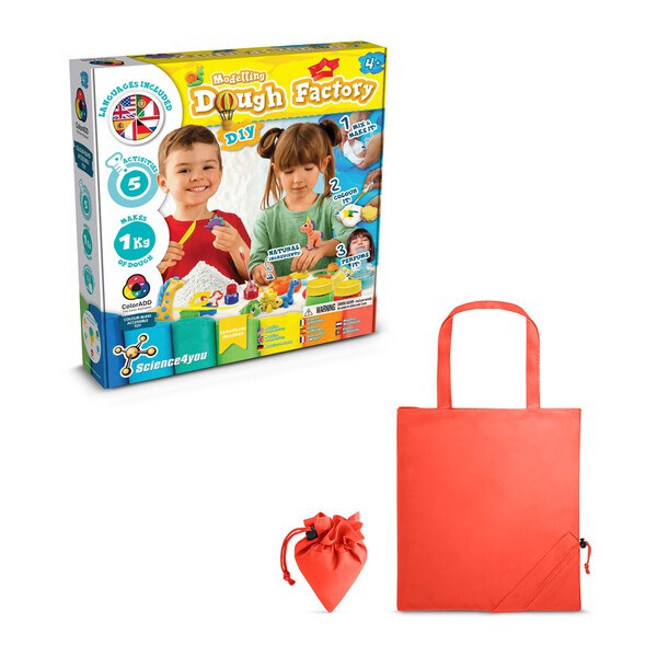 Educational game supplied with a 190T folding gift bag - Science4You 35801