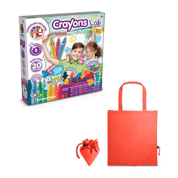 Educational game supplied with a 190T folding gift bag - Science4You 35805