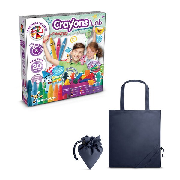 Educational game supplied with a 190T folding gift bag - Science4You 35805