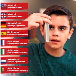 Educational kit supplied with a kraft paper gift bag (100 g/m²) - Science4You 35816