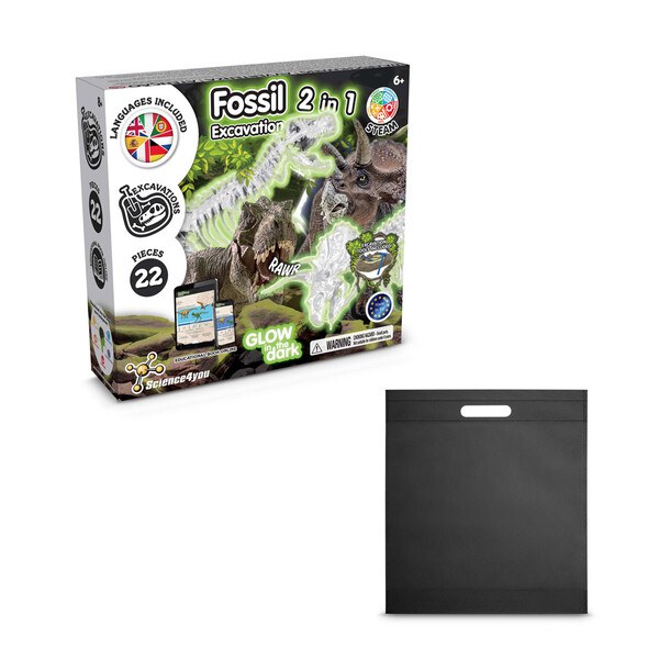 Educational game supplied with a non-woven gift bag (80 g/m²) - Science4You 35826