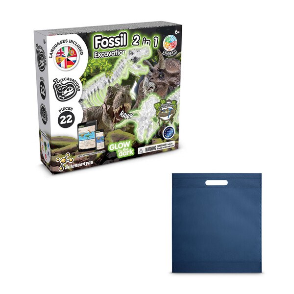 Educational game supplied with a non-woven gift bag (80 g/m²) - Science4You 35826