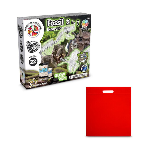 Educational game supplied with a non-woven gift bag (80 g/m²) - Science4You 35826