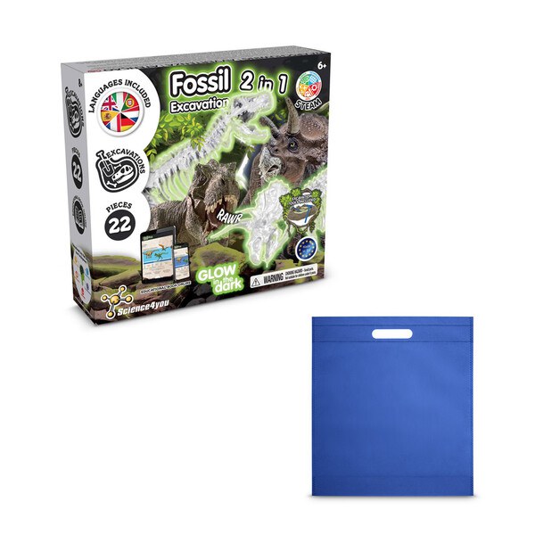 Educational game supplied with a non-woven gift bag (80 g/m²) - Science4You 35826