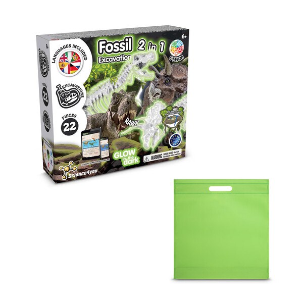 Educational game supplied with a non-woven gift bag (80 g/m²) - Science4You 35826
