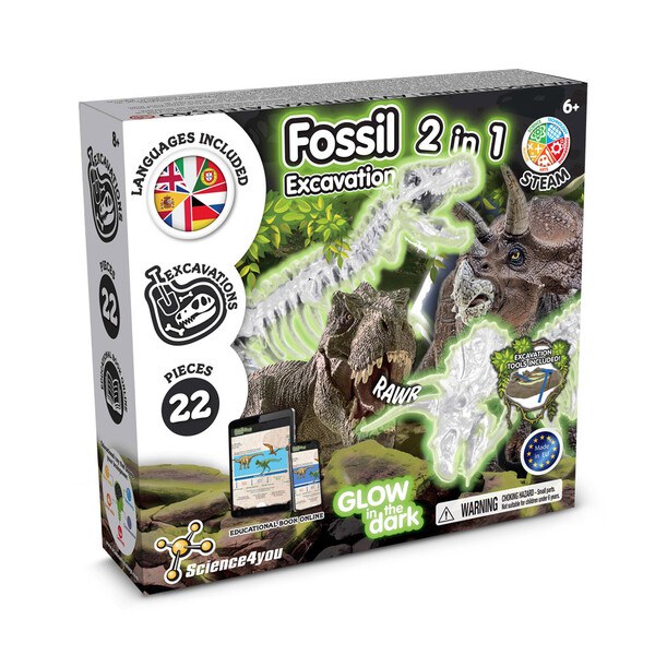 Educational game supplied with a 190T folding gift bag - Science4You 35827