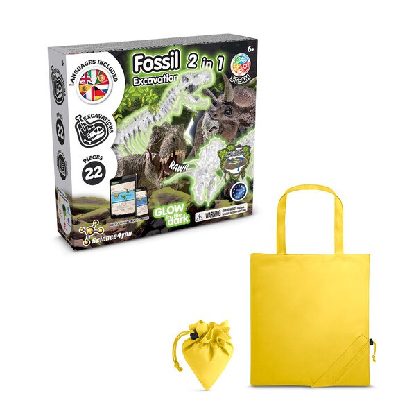 Educational game supplied with a 190T folding gift bag - Science4You 35827