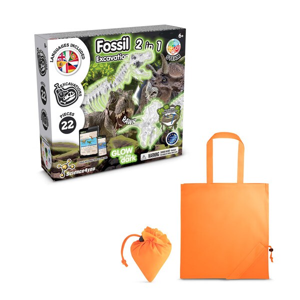 Educational game supplied with a 190T folding gift bag - Science4You 35827