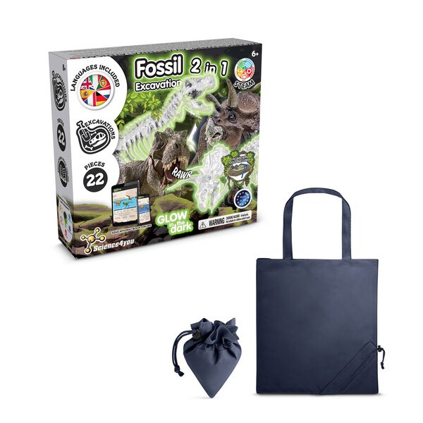 Educational game supplied with a 190T folding gift bag - Science4You 35827