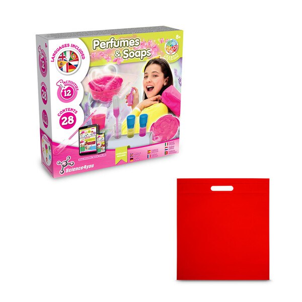 Educational game supplied with a non-woven gift bag (80 g/m²) - Science4You 35845