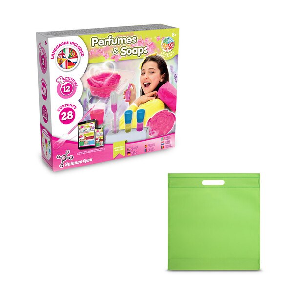 Educational game supplied with a non-woven gift bag (80 g/m²) - Science4You 35845