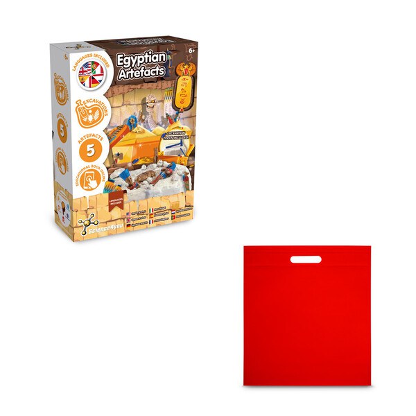 Educational game supplied with a non-woven gift bag (80 g/m²) - Science4You 35854