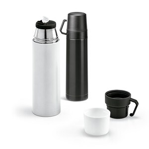 Stainless steel and PP thermos 490 mL - Egotier 94680