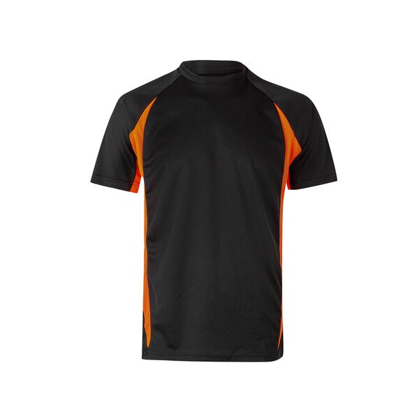 Velilla 36034 - Two-tone bird-eye technical t-shirt (160g/m²), in polyester (100%)