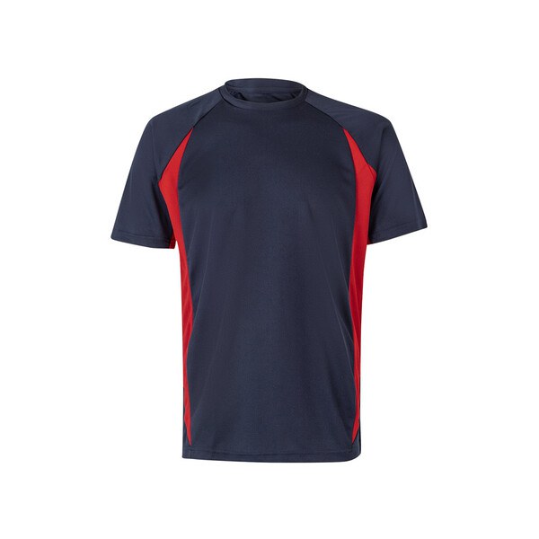 Velilla 36034 - Two-tone bird-eye technical t-shirt (160g/m²), in polyester (100%)