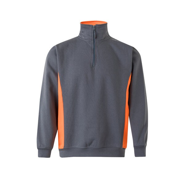 Velilla 36044 - Two-tone terry sweatshirt (260g/m²), in polyester (65%) and cotton (35%)