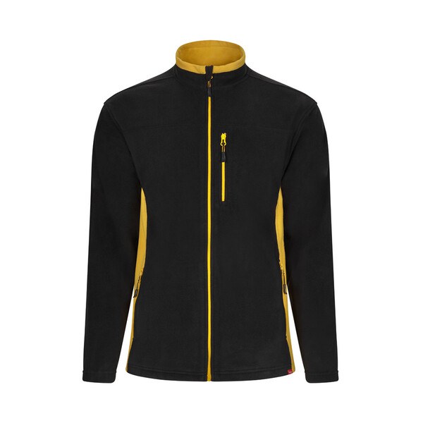 Velilla 36079 - Two-tone fleece jacket (220g/m²) in polyester (100%)