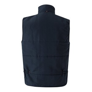 Velilla 36082 - Padded vest, two-tone, multi-pocket (120g/m²), in polyester (100%)