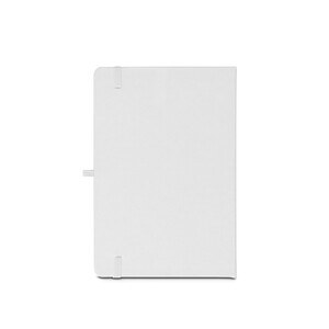 A5 notebook in recycled polyester (100% rPET) 300D, ideal for sublimation personalisation - Egotier 93653