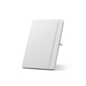 A5 notebook in recycled polyester (100% rPET) 300D, ideal for sublimation personalisation - Egotier 93653