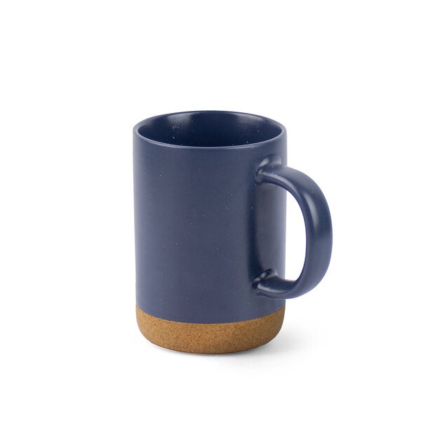 Ceramic mug with cork base 370 mL - Egotier 94371
