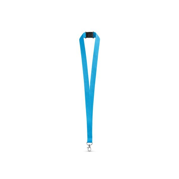 Lanyard'In 95125 - Polyester lanyard with safety clasp