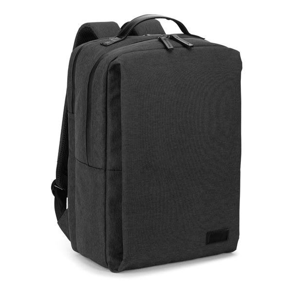 Laptop rucksack (17") made from high-density 600D recycled polyester (20L) - Egotier 92542
