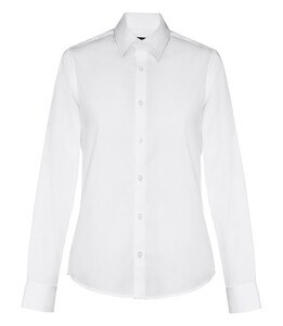 TH Clothes 30195 - Women's long-sleeved shirt. White