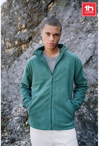 TH Clothes 30258 - Men's high-density fleece jacket in polyester