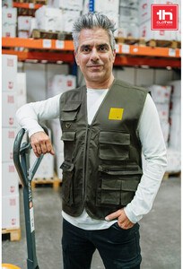 TH Clothes 30270 - Waistcoat (200 g/m²) in polyester and cotton