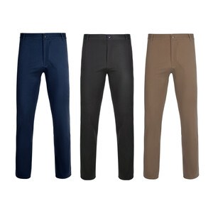 Velilla 36118 - Unisex stretch chino pants (260g/m²), in cotton (98%) and elastane (2%)