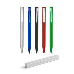 Twist action aluminium ball pen - Egotier 81000