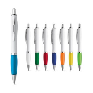 ABS ball pen with clip and metal trim - Egotier 81161